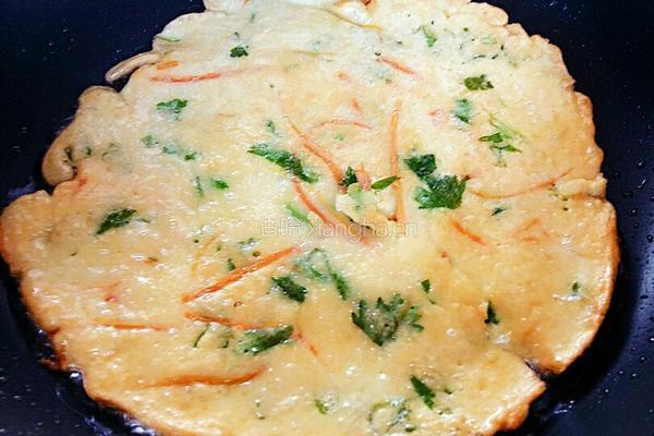 芹菜胡萝卜软饼（家常版）的做法图解9