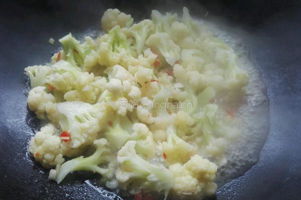 醋溜花菜的做法图解8