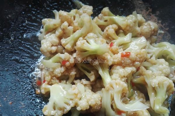 醋溜花菜的做法图解9