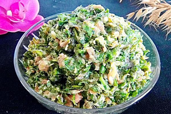 荠菜饺子馅的做法图解11