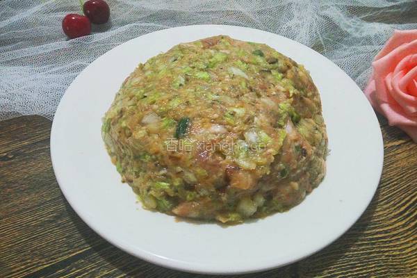 香菇白菜猪肉饺子馅的做法图解9