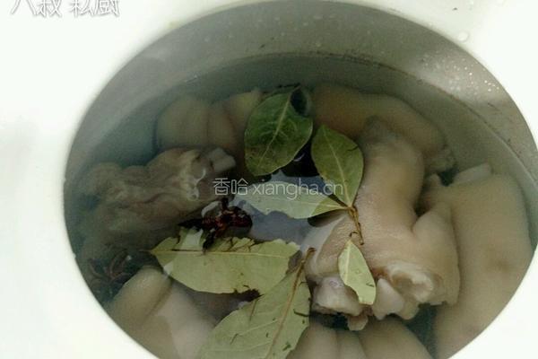一锅两菜 八叔香辣烤猪蹄 和水晶皮炖的做法图解7