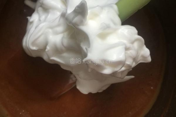 6寸可可戚风蛋糕的做法图解8