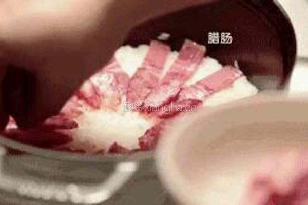 冬笋腊肉饭的做法图解4