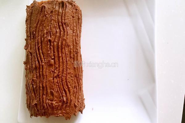 树桩蛋糕卷的做法图解24