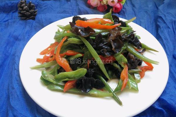 芸豆丝炒木耳的做法图解13