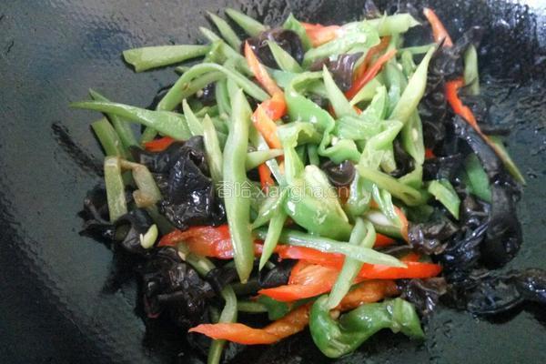 芸豆丝炒木耳的做法图解12