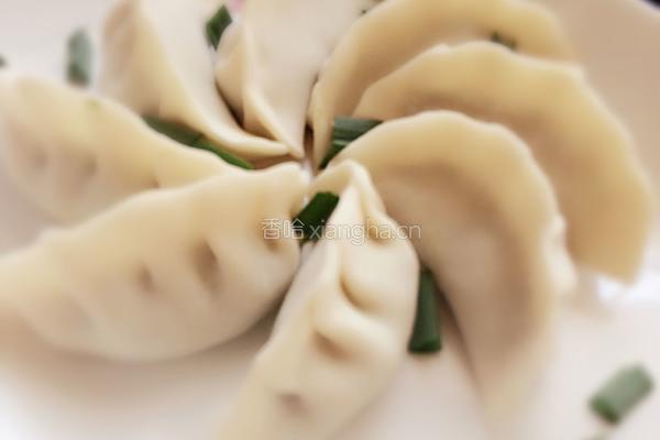 荠菜鲜肉饺的做法图解9