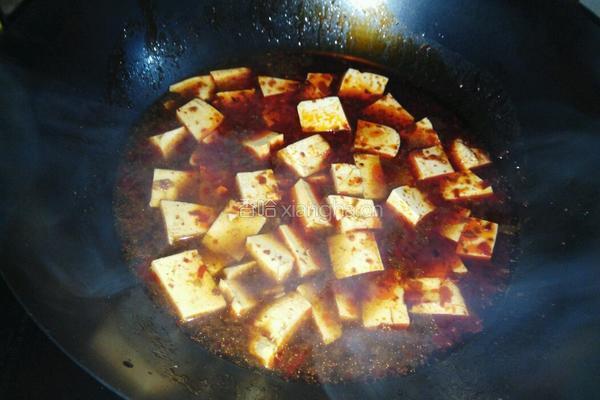 豆瓣酱豆腐的做法图解4