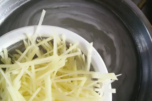 小白菜金丝汤的做法图解2