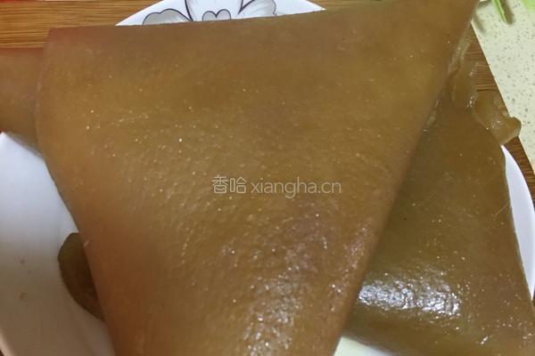 红烧肉皮的做法图解2