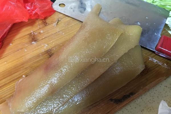 红烧肉皮的做法图解3
