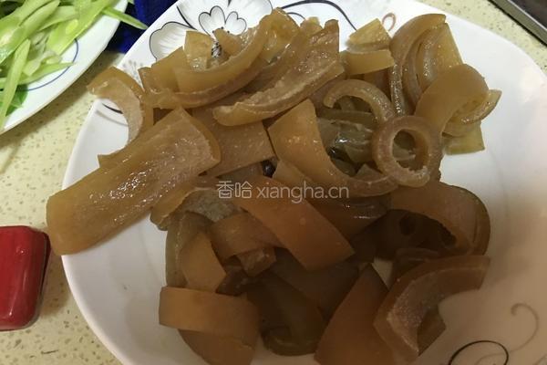 红烧肉皮的做法图解4