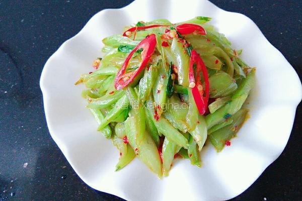 辣炒芥菜梗的做法图解8