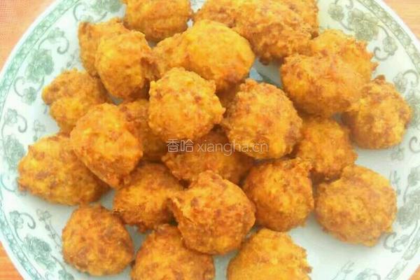 炸胡萝卜肉丸的做法图解6