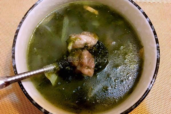 紫菜瘦肉汤的做法图解9