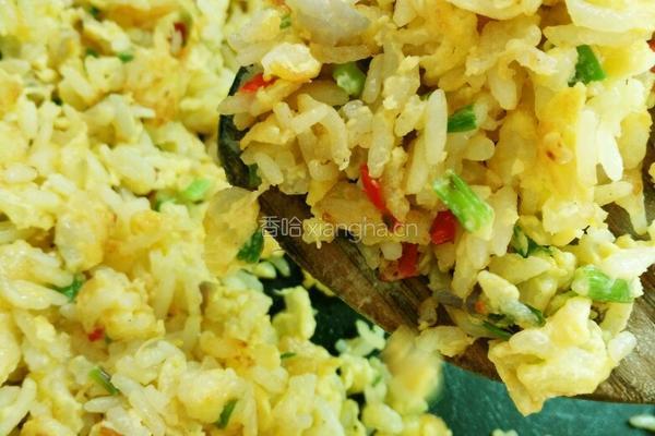 葱香蛋炒饭的做法图解8