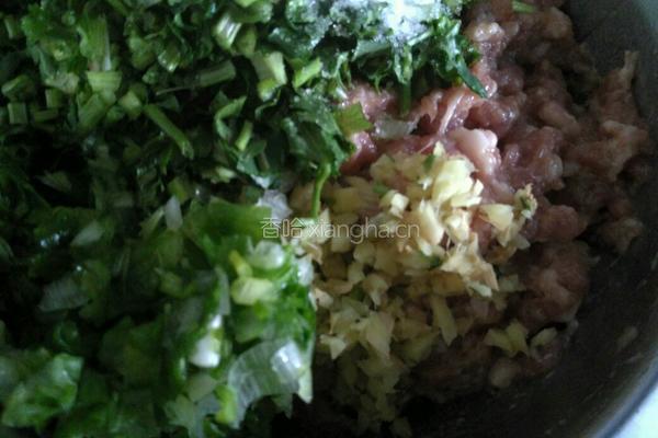 香菜猪肉馄饨的做法图解4