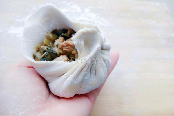 酸菜肉包的做法图解13