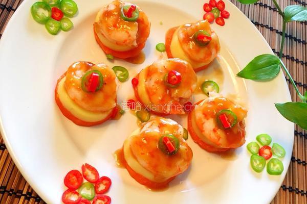 鲜虾玉子豆腐的做法图解14