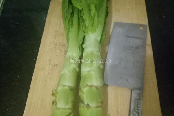 莴笋炒肉的做法图解1