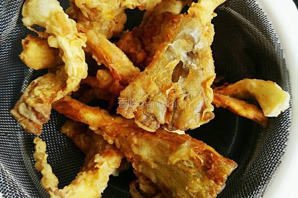 酥炸平菇的做法图解10