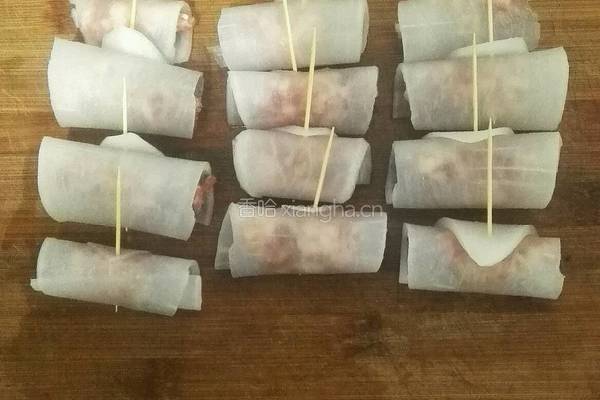 萝卜肉卷的做法图解8
