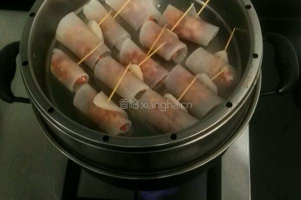 萝卜肉卷的做法图解9