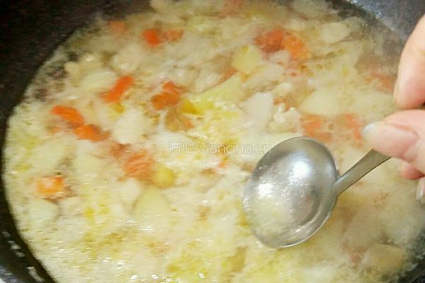 咖喱鸡肉饭的做法图解5