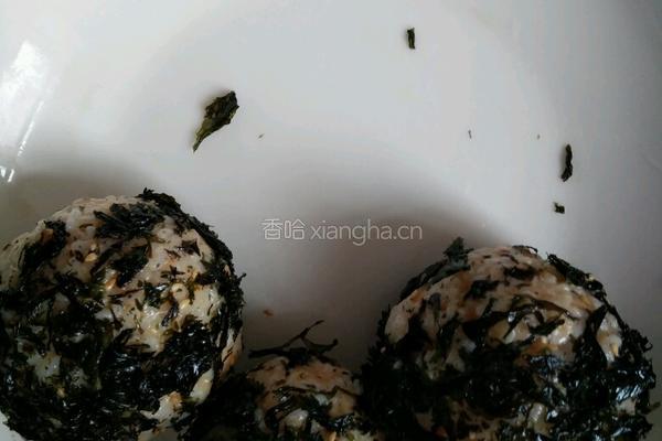 金枪鱼饭团的做法图解6
