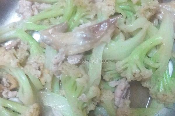瘦肉椰菜花的做法图解8