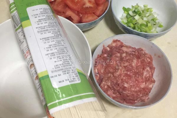 番茄丸子面的做法图解2