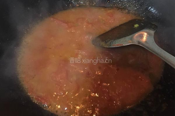 番茄丸子面的做法图解5