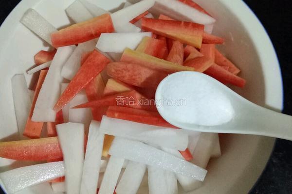 泡椒萝卜的做法图解3