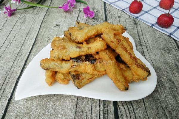 酥炸蘑菇鱼的做法图解11
