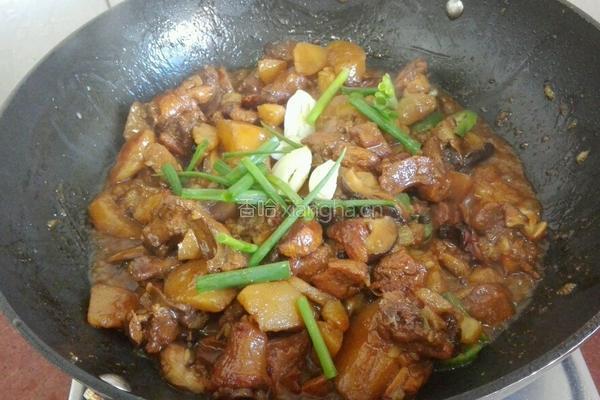 土豆烧鸡的做法图解6