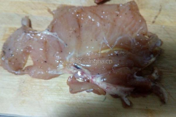 爆浆鸡肉卷（配俄式酸乳瓜）的做法图解8