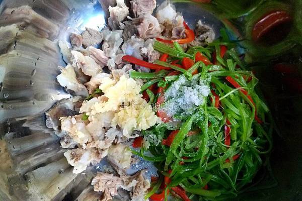 凉拌剔骨肉的做法图解12