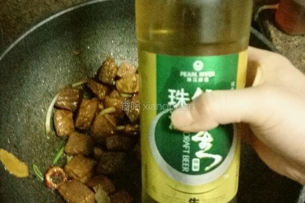 红萝卜啤酒闷牛肉的做法图解9