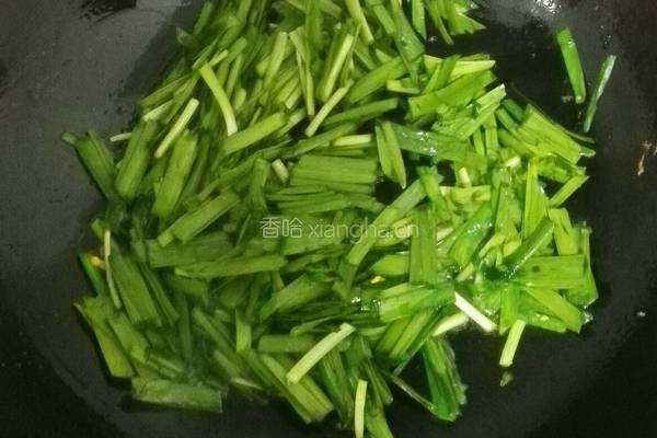 韭菜炒鸡蛋的做法图解6