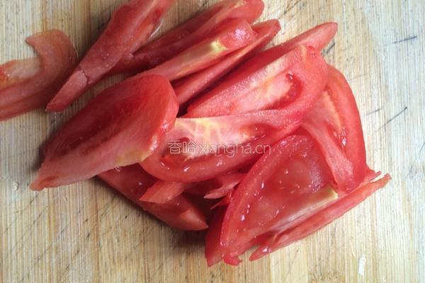 番茄炒菜花的做法图解3