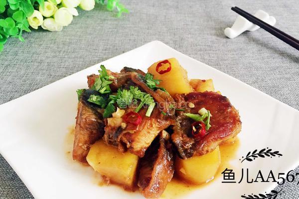 鲟鳇鱼炖土豆的做法图解10