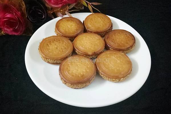 南瓜夹心饼干的做法图解9