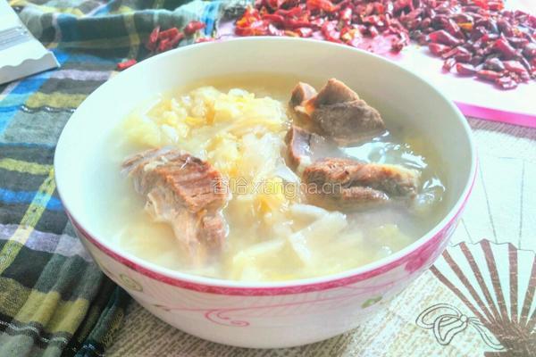酸菜排骨炖粉条的做法图解10