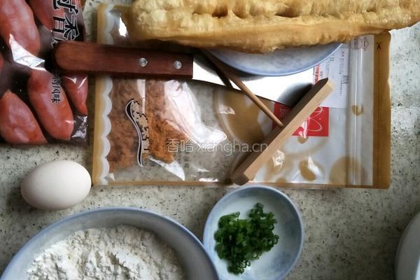 鸡蛋饼的做法图解1