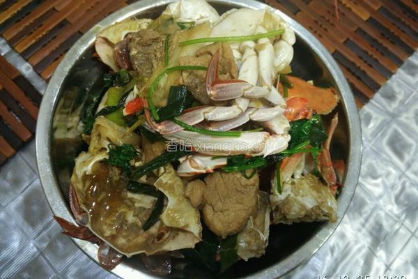 肉焖蟹
