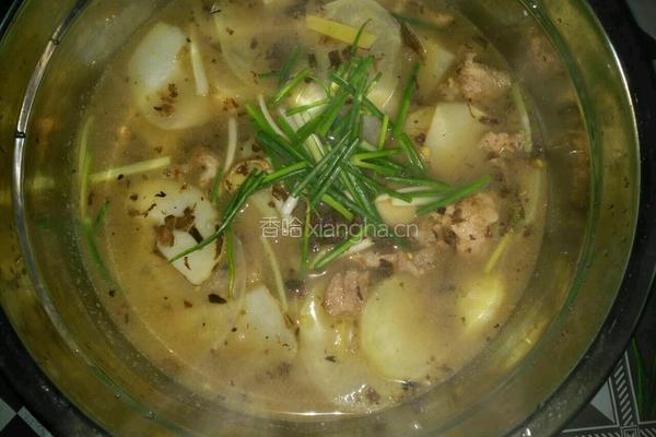 盐菜土豆汤的做法图解7