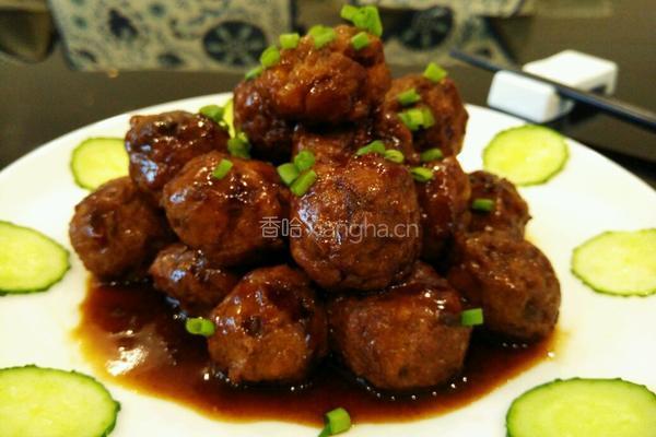 红烧丸子的做法图解11