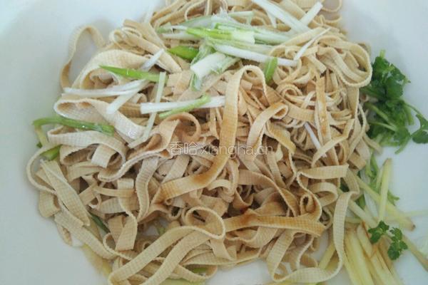 凉拌豆腐皮的做法图解6