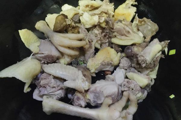 鸡肉炖粉条的做法图解7